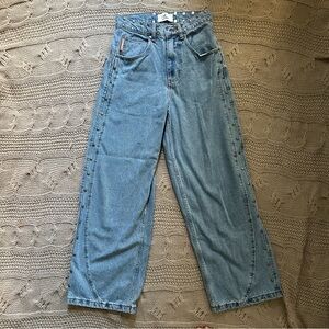 Stuffers Blue Wide Leg Women's Jeans